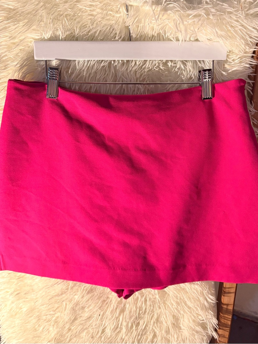 Express Bright Pink Skort
